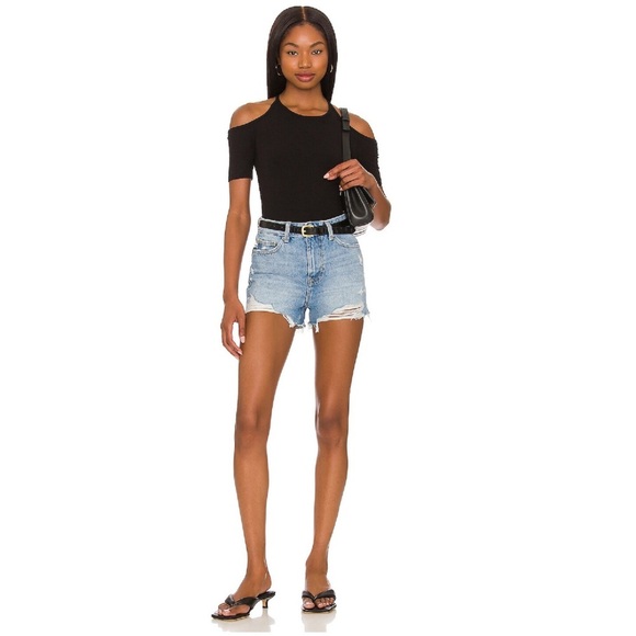 NWT Lovers + Friends Women’s Jack High Rise Cut Off Short - Picture 2 of 7